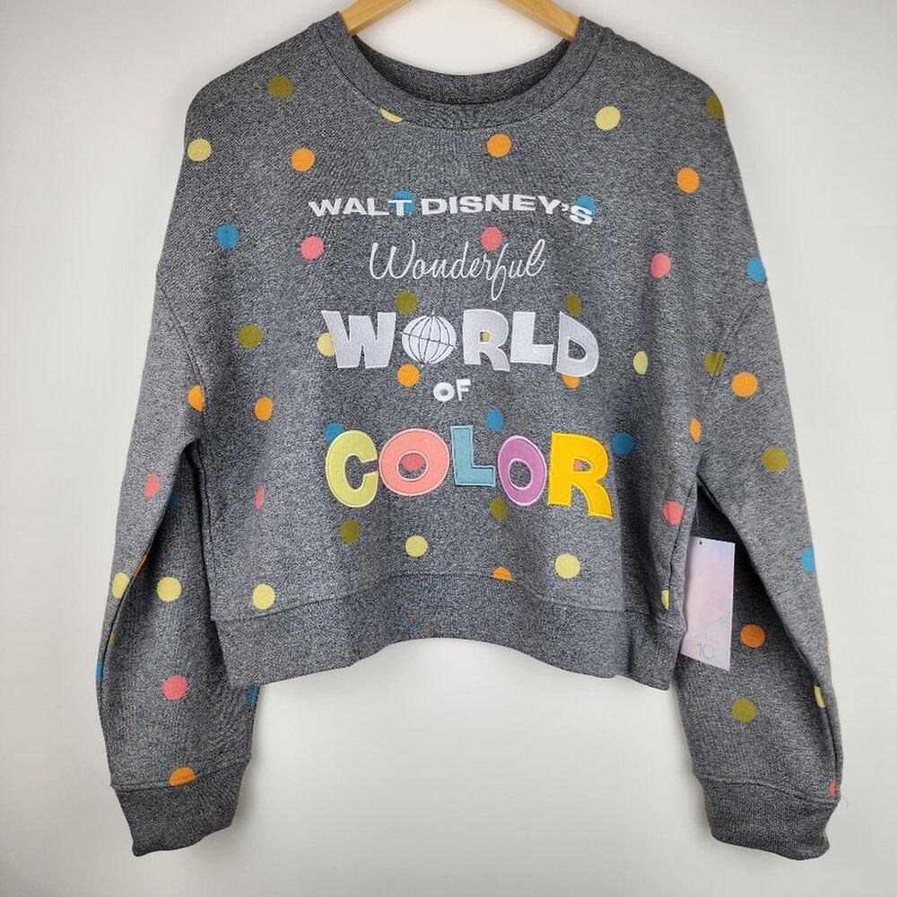 Disney100 Walt Disney's Wonderful World of Color Ladies' Pullover Sweatshirt